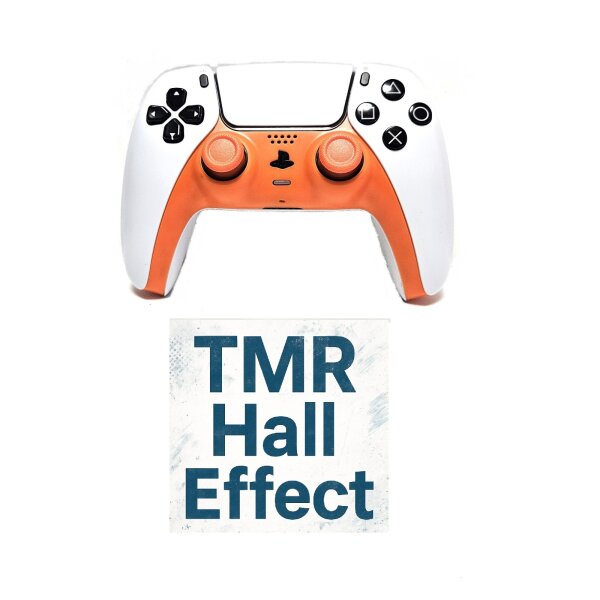 PlayStation 5 Controller DualSense PS5 Gamepad TMR Hall Effect Sticks Orange
