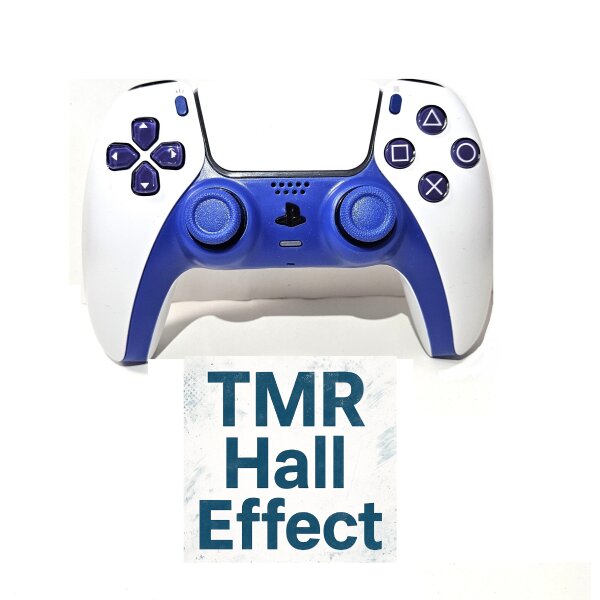 PlayStation 5 Controller DualSense PS 5 Gamepad Hall Effect Sticks Umbau Blau