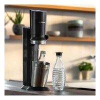 SodaStream Crystal 3.0 Wassersprudler inkl. 1 CO2-Zylinder 2 Glaskaraffen TOP