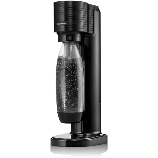 Sodastream Gaia Wassersprudler Schwarz Umsteiger ohne CO2-Zylinder TOP ANGEBOT