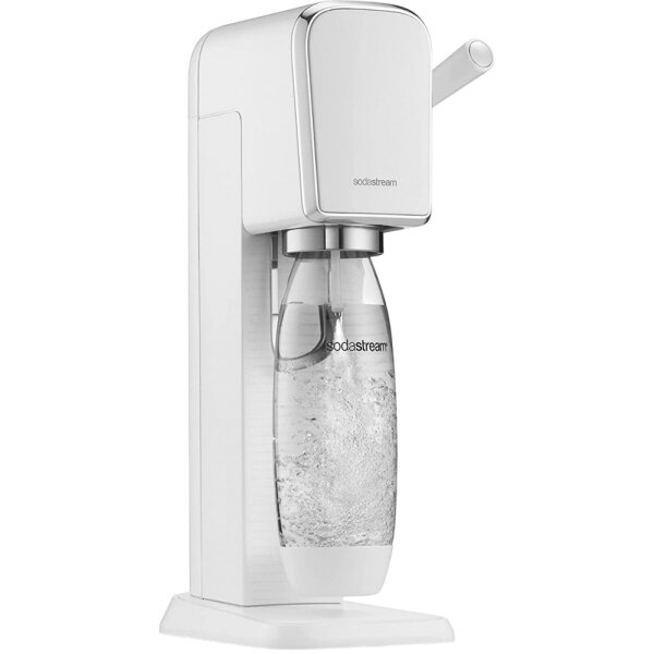 SodaStream Art Wassersprudler inkl. CO2 ZylinderTrinkwassersprudler Weiss TOP