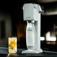SodaStream Art Wassersprudler inkl. CO2 ZylinderTrinkwassersprudler Weiss TOP