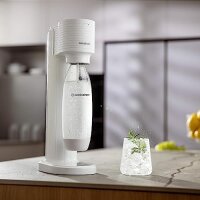 Sodastream Gaia Wassersprudler Weiss Umsteiger ohne CO2-Zylinder TOP ANGEBOT