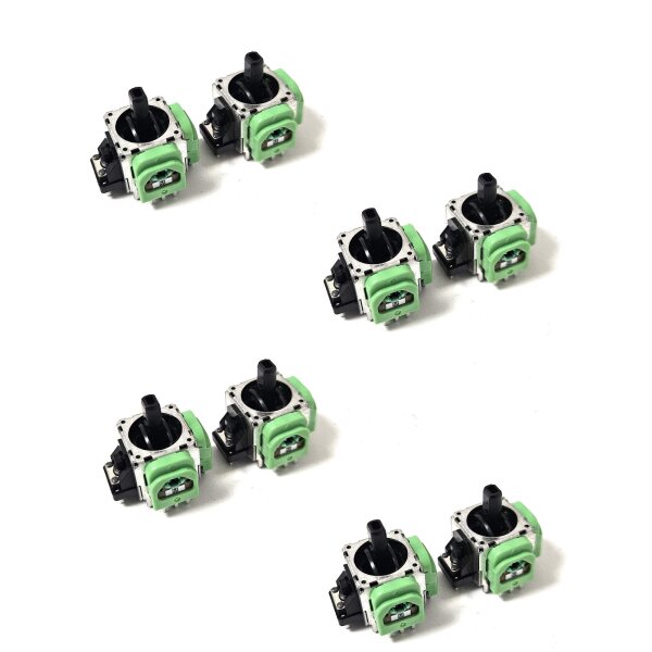 8 x PS5 Controller FU TMR Hall Effect Stick Magnet Effekt Drift Analog Joystic